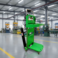 Machine de levage électrique pour escaliers de 180 kg, machine à monter les escaliers, traction sur rail, escaliers portables, petit système de chargement et de déchargement automatique, manutention embarquée