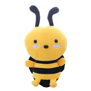 저렴한 가격 꿀벌 봉제 동물 박제 봉제 인형 꿀벌 장난감 아이 귀여운 부드러운 꿀벌 장난감 어린이 소년 소녀 생일 선물