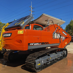 Excavatrice Doosan DX225LC d'occasion, hydraulique, 22 tonnes, machine de terrassement, équipement de construction, pièces de haute qualité - Product Image 5