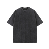 T-shirts graphiques oversize JKM 2026 pour hommes – Effet délavé, style vintage Los Angeles, streetwear, chemises amples en coton, hauts décontractés