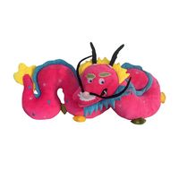 Mini porte-clés en coton biologique de 15 cm, peluche douce, animal marin, crabe, peluche de haute qualité, animal en peluche, design de poupée de dessin animé