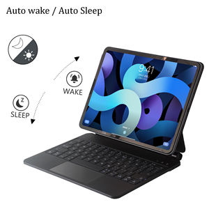 <span class=keywords><strong>Clavier</strong></span> magique personnalisé d'usine, nouveau, <span class=keywords><strong>pas</strong></span> <span class=keywords><strong>cher</strong></span>, vente en gros en Chine, pour <span class=keywords><strong>iPad</strong></span> <span class=keywords><strong>Air</strong></span> 4/5e génération, sans fil, ultra fin, pavé tactile USB-C - Product Image 2