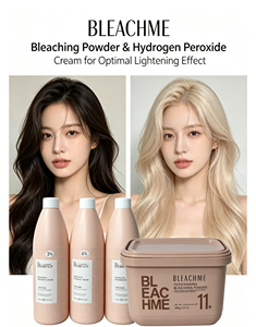 <span class=keywords><strong>Poudre</strong></span> décolorante capillaire forte à marque privée, faible dommage, pour éclaircissement des cheveux - Product Image 5
