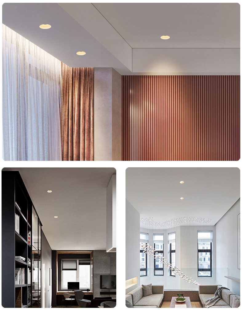 Recessed Downlights Ceiling Light Adjustable GU10/MR16 Aluminium