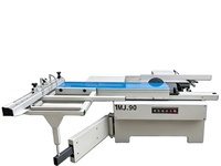 Scie à table coulissante de haute précision MJ-45 pour le travail du bois, scie à panneaux manuelle pour le traitement précis du contreplaqué et des planches