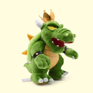 Venta al por mayor de fábrica, muñeco de peluche de Anime japonés <span class=keywords><strong>Super</strong></span> <span class=keywords><strong>Mario</strong></span>-<span class=keywords><strong>Bowser</strong></span> Yoshi, demonio verde, dragón de fuego, juguetes de peluche para niños, regalos - Product Image 6