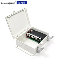 Extender PoE Outdoor, Switch PoE 16 Port 10/100Mbps 48V +2*GE Uplink, Kotak Anti Air untuk CCTV, Kamera IP, dan Kontrol Akses