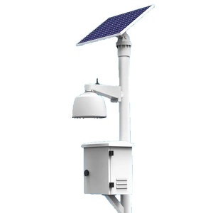 เครื่องตรวจวัดมลพิษทางอากาศไร้สาย GSM สำหรับภายนอกอาคาร VOC /O3/ CO/ NO2/ SO2/ PM2.5/ PM10 เครื่องวัดคุณภาพอากาศ CO2 - Product Image 2