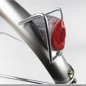 Soporte para luz trasera de bicicleta, acero negro brillante, fácil instalación, QT-5345477, para bicicleta y vehículo eléctrico - Product Image 2