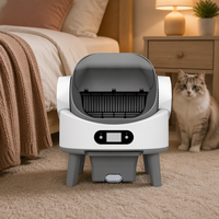 Nouvelle litière intelligente extra large pour chat, toilette automatique pour chat, autonettoyante, anti-odeur, anti-déversement, bac à litière pour chat