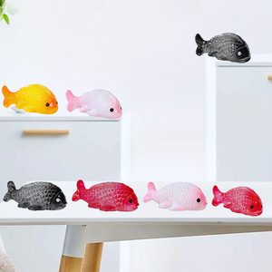 Miniature Fish Ocean Theme Decor Synthetic Resins Multi Piece Desk Supplies Modern Design - Product Image 4