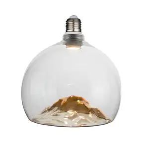 Lampada design vetro trasparente Vintage LED Edison lampadina 220V 3.5W E27 G200 decorativo a filamento lampadina a LED