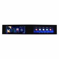 Écran Double 21 Pouces Android Carplay Pour BMW X5 E70 X6 E71 Système CCC CIC 2007-2013 Navigation GPS Stéréo Voiture