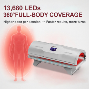 Cama de Terapia com Luz Vermelha e Infravermelha Próxima Magique Power Preset Mode Plug-in T-max 660nm 850nm LED para Bem-Estar da Pele do Corpo - Product Image 4