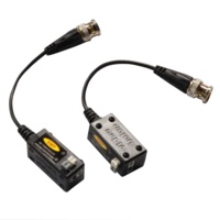 8MP pasivo HD BNC Video Balun conectores pasivo AHD/TVI/CVI/CVBS transceptor transmisor Video Balun Cctv Accesorios