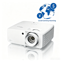 Projecteur laser 4K UHD Optoma JEV9012 pour soirées en plein air, 4500 lumens, avec protection IP6X contre la poussière et portable