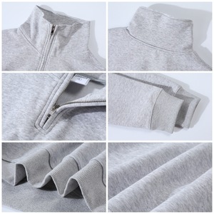 Sweat-shirt à capuche respirant en coton de haute qualité, poids lourd <span class=keywords><strong>450</strong></span> g/m², col montant, unisexe, automne - Product Image 3