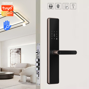 Bán Buôn Chất Lượng Cao Kỹ Thuật Số Sinh Trắc Học Ổ Khóa Cửa Vân Tay Phòng Ngủ Nhôm Gỗ Ứng Dụng Cửa Thông Minh Ổ Khóa Cho An Ninh Nhà - Product Image 1