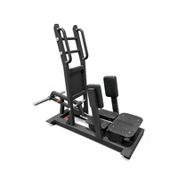 Appareil de musculation professionnel à charge libre pour la gym : Machine à fessiers à charge libre, Machine à adducteurs et abducteurs Glute Drive