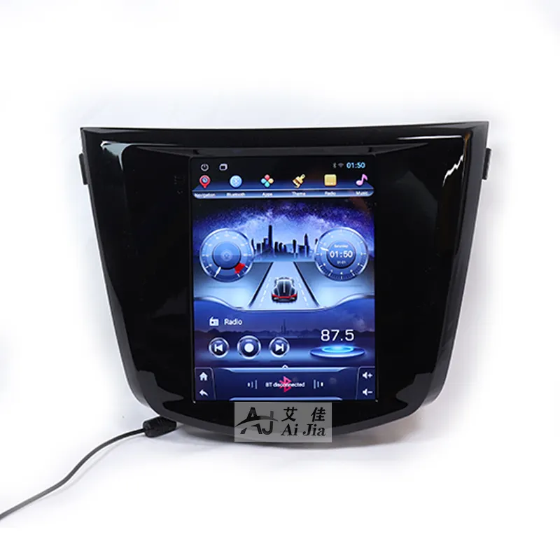 Aijia 9,7 polegadas RHD Vertical Radio Frame para Nissan X-TRAIL 2014 Android Car Multimedia Navegação GPS Car Stereo