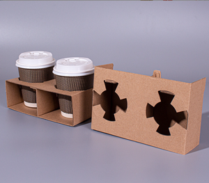 One-Stop Shopping Customizable Biodegradable Kraft Ripple Double-Wall Paper Cups 90mm Diameter for Coffee Wine NINGBO <strong>REALPACK</strong> - Product Image 4