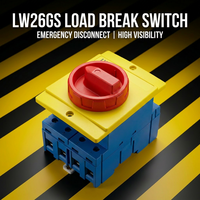 Custom LW26GS DC Changeover Rotary Selector Switch 3 4 24 Position 12V Rev PA66 OEM ODM for Solar Inverter HVAC System