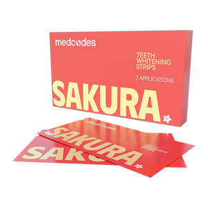 Tiras Blanqueadoras de Dientes Medcodes Sakura, 7 Aplicaciones, Cuidado Bucal - Product Image 5