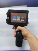 Impresora de Etiquetas/Tarjetas Automática de Mano de Alta Calidad, Mini Impresora de Inyección de Tinta con Cartuchos de Tinta