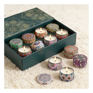 Velas Decorativas para el Hogar, Cera de Soja Aromática de Primera Calidad en Frascos, Estilo Boutique, Colección Variada - Product Image 2