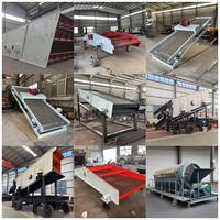 Tragbare lineare Sandsieb-Vibrations maschine Wirtschaft licher Preis für Erz anwendungen mit Kern motor komponente