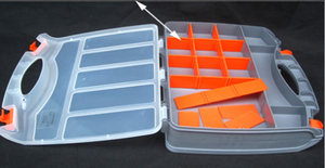 Nouvelle boîte à outils à ouverture Double face, étui rigide parfait pour la maison et le travail, trousse de premiers soins de sécurité, boîte de 50 personnes - Product Image 5