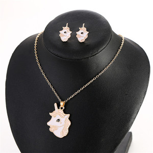 Trendz Mode Filles Enfants Bijoux Alliage Licorne Ensemble De Bijoux - Product Image 6