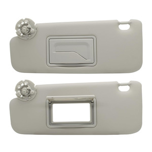 Pare-soleil Chevrolet gris, lot de deux, installation facile, accessoire intérieur de toit - Product Image 4