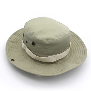 Hombres al aire libre pesca sombrilla sombrero Camping pesca senderismo selva deportes sombrero de ala ancha Boonie gorra cordón pescador sombreros - Product Image 5