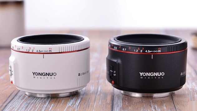 YONGNUO YN50mm II Standard Prime Lens Auto Focus Large Aperture for  Canon EF Mount DSLR Cameras EOS 70D 5D3 600D