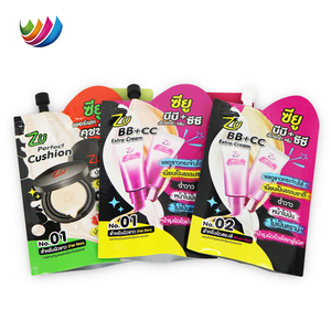 Custom Special Shaped Cosmetic Plastic <strong>Pouch</strong> <strong>Nail</strong> Polish Oil Eye Cream Sample Sachet Mascara Lip Gloss Lipstick Spout <strong>Pouch</strong> - Product Image 4