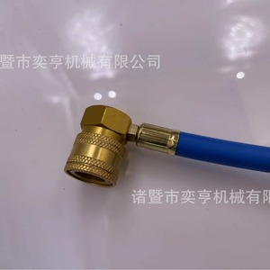 1234yf Refrigerant Charging Tool 1/2 Acme Pressure Gauge For <b>Car</b> Air Conditioning <b>Repair</b> With Adapters - Product Image 5