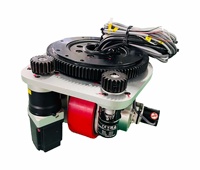 Roulettes motorisées agv de 24V, 750W, pour palette de camion électrique, 4 pièces