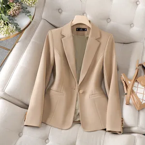 女性ブレザーアウトウェアコートビジネスワークタキシードスーツウィンターコートプラスサイズレディースファッションコートレディースブレザー