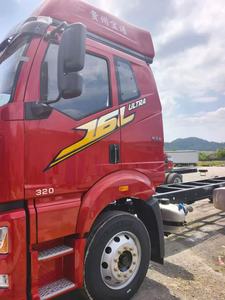 Camion de fret 4x2 J6G, divers modèles, camion FAW Chine, nouveau moteur diesel, économie de carburant, conduite à gauche, camion de livraison en caisse - Product Image 2