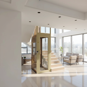 <span class=keywords><strong>Ascensor</strong></span> Residencial Duradero a Precio de Fábrica, Elevador de Pasajeros de Conducción Suave - Product Image 1