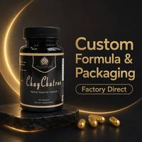 Capsules à base de plantes pour hommes ChayChatree Kudzu Maca Root Fibres alimentaires Soutien énergétique 30 capsules en flacon Utilisation quotidienne