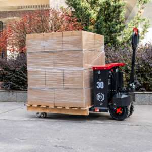 Truk Pallet Listrik Off-Road Roda Ganda Solid 3 Ton Forklift Hidrolik untuk Medan Kasar Konstruksi Truk Luar Ruangan - Product Image 6
