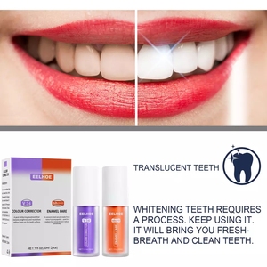 Personalización <span class=keywords><strong>Corrector</strong></span> de Color pasta de dientes púrpura <span class=keywords><strong>Corrector</strong></span> de Color pasta de dientes dental blanqueamiento dental - Product Image 4