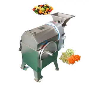 Comercial aço inoxidável vegetal cortador batata Slicer cebola Dicer máquina