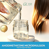 Amodimethicone Trideceth 12 Laureth 3 Microemulsion Matière Première Brevetée Agent Réparateur et Conditionneur Capillaire Fluide Chimique QIFU