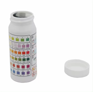 Bandelettes de test d'eau pour piscine et spa 6 en 1, papiers de test pour le chlore, le brome, le pH, l'alcalinité, l'acide cyanurique, la dureté, outils de nettoyage de piscine - Product Image 3