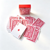 Cartes de poker imperméables personnalisées, impression personnalisée, Texas Hold'em, logo de club personnalisé, cartes de jeu de casino imperméables, cartes de poker en plastique