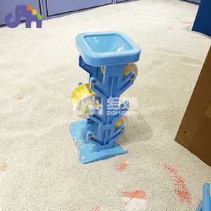Gerçek ahşap tahıl kum çukur havuzu ile Domerry özel kapalı oyun alanı ekipmanları yumuşak oyun çocuk oyuncak - Product Image 2