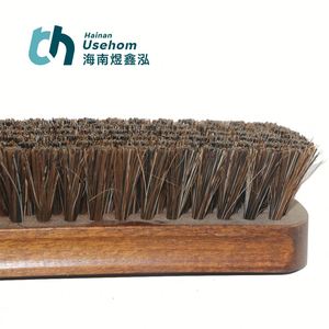 อุปกรณ์ทำความสะอาดรองเท้า & แปรงหนังขนม้าแบบมืออาชีพเครื่องมือทำความสะอาดป้องกันไฟฟ้าสถิตย์พร้อมด้ามจับไม้บีชแท้สำหรับรองเท้า - Product Image 3